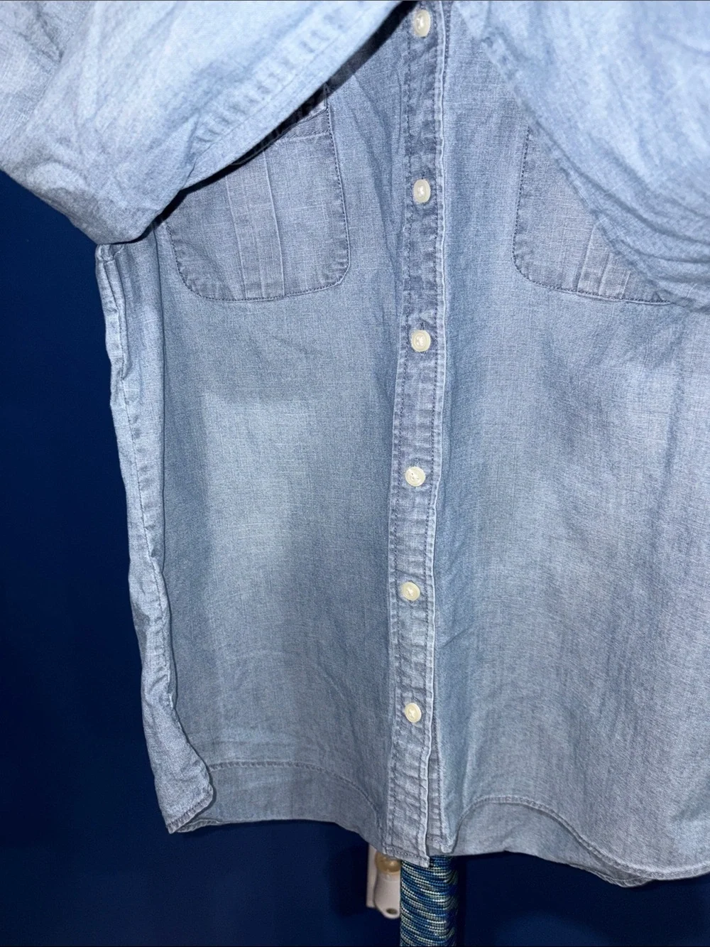 J.Crew -Chambray Button-Down Shirt – Size Medium - Picture 11 of 15